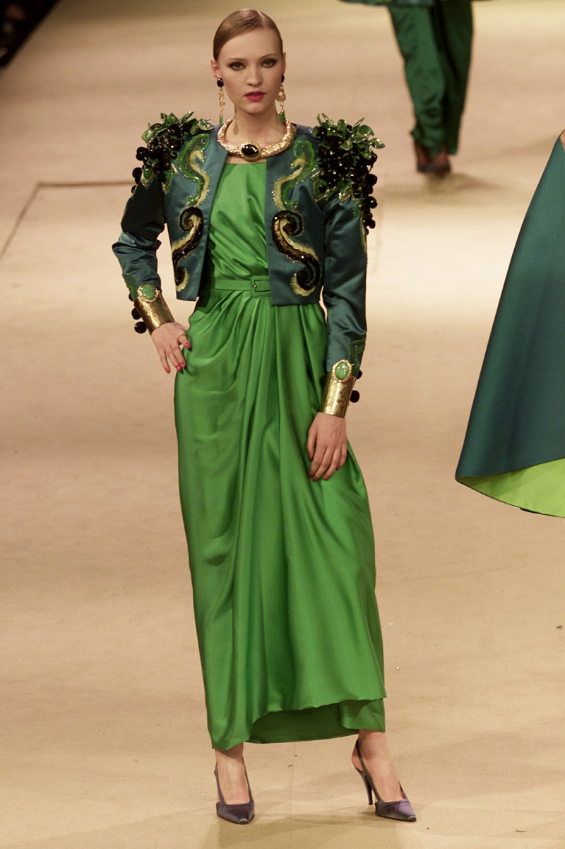 Saint Laurent fashion show for Spring/Summer 2002