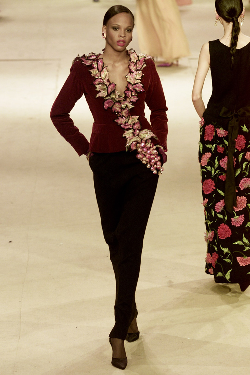 Saint Laurent fashion show for Spring/Summer 2002