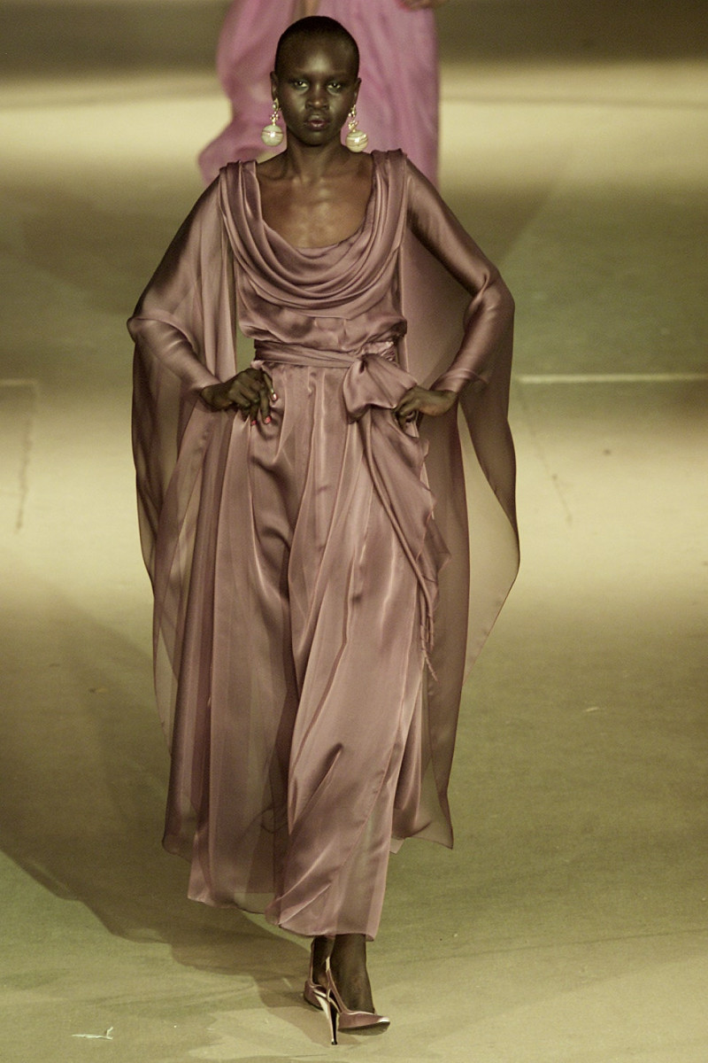Saint Laurent fashion show for Spring/Summer 2002