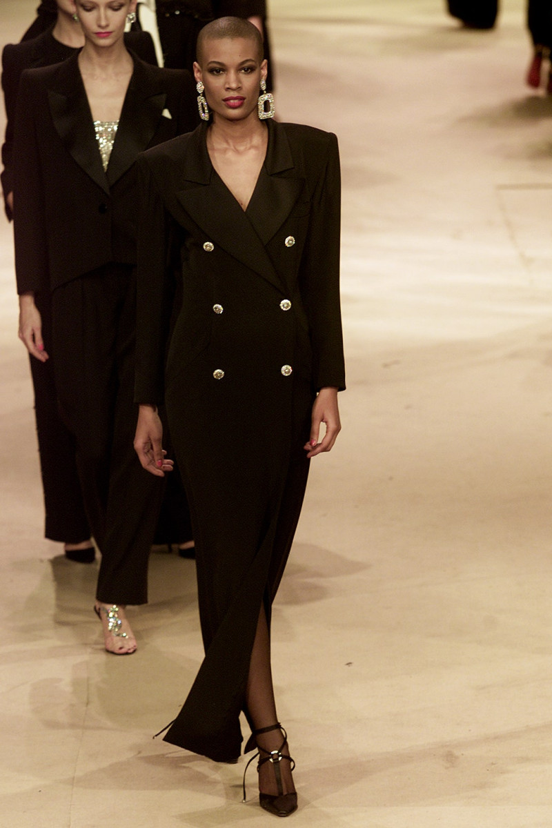 Saint Laurent fashion show for Spring/Summer 2002