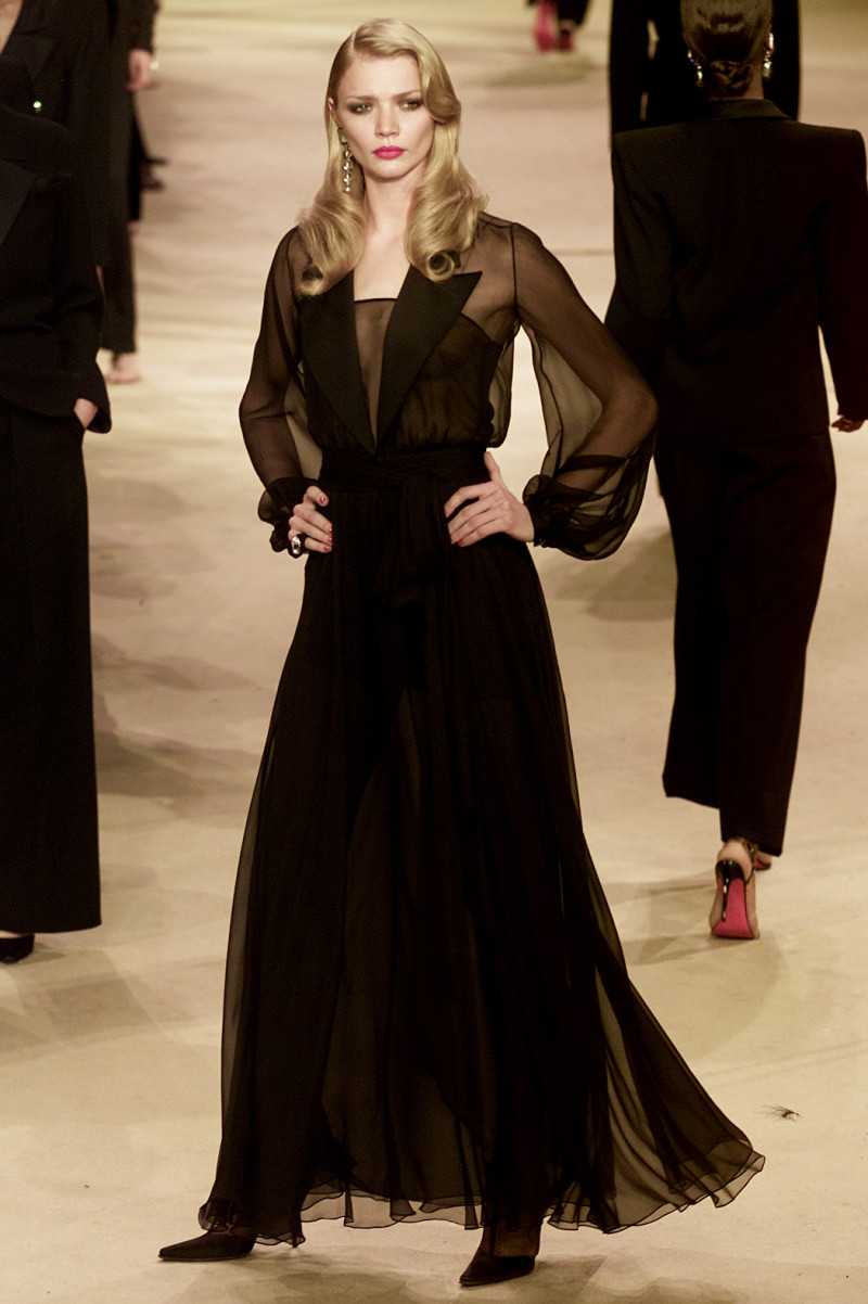 Saint Laurent fashion show for Spring/Summer 2002