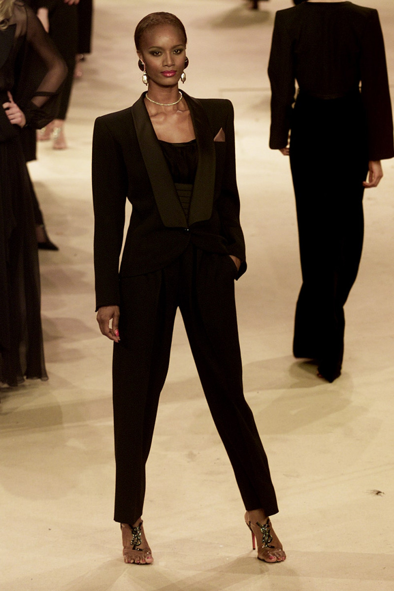 Saint Laurent fashion show for Spring/Summer 2002