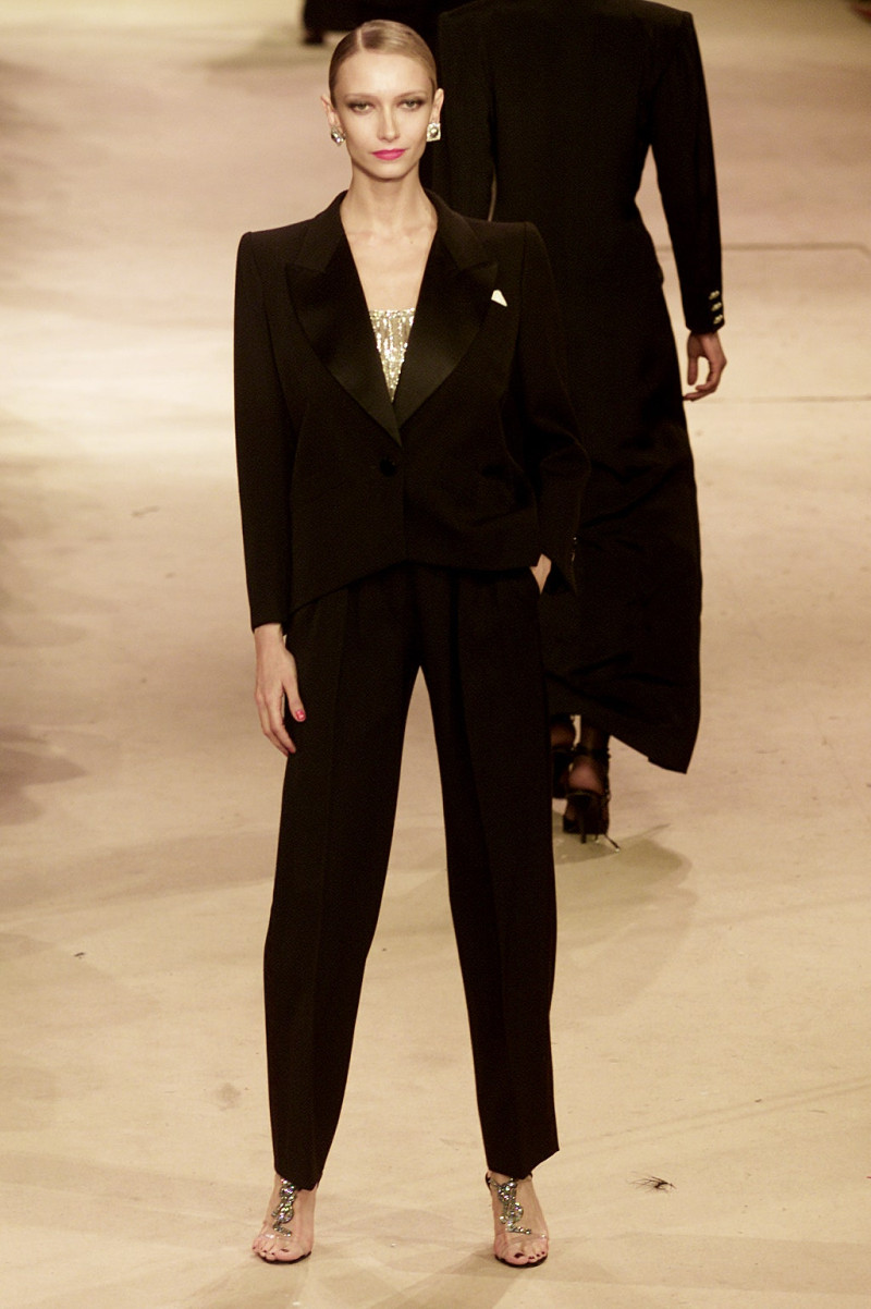 Saint Laurent fashion show for Spring/Summer 2002