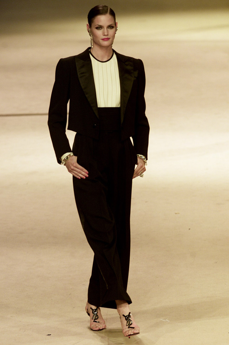 Saint Laurent fashion show for Spring/Summer 2002