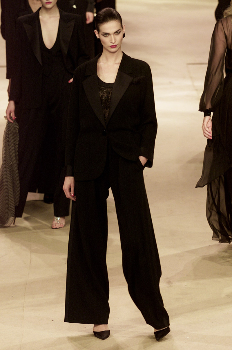 Saint Laurent fashion show for Spring/Summer 2002