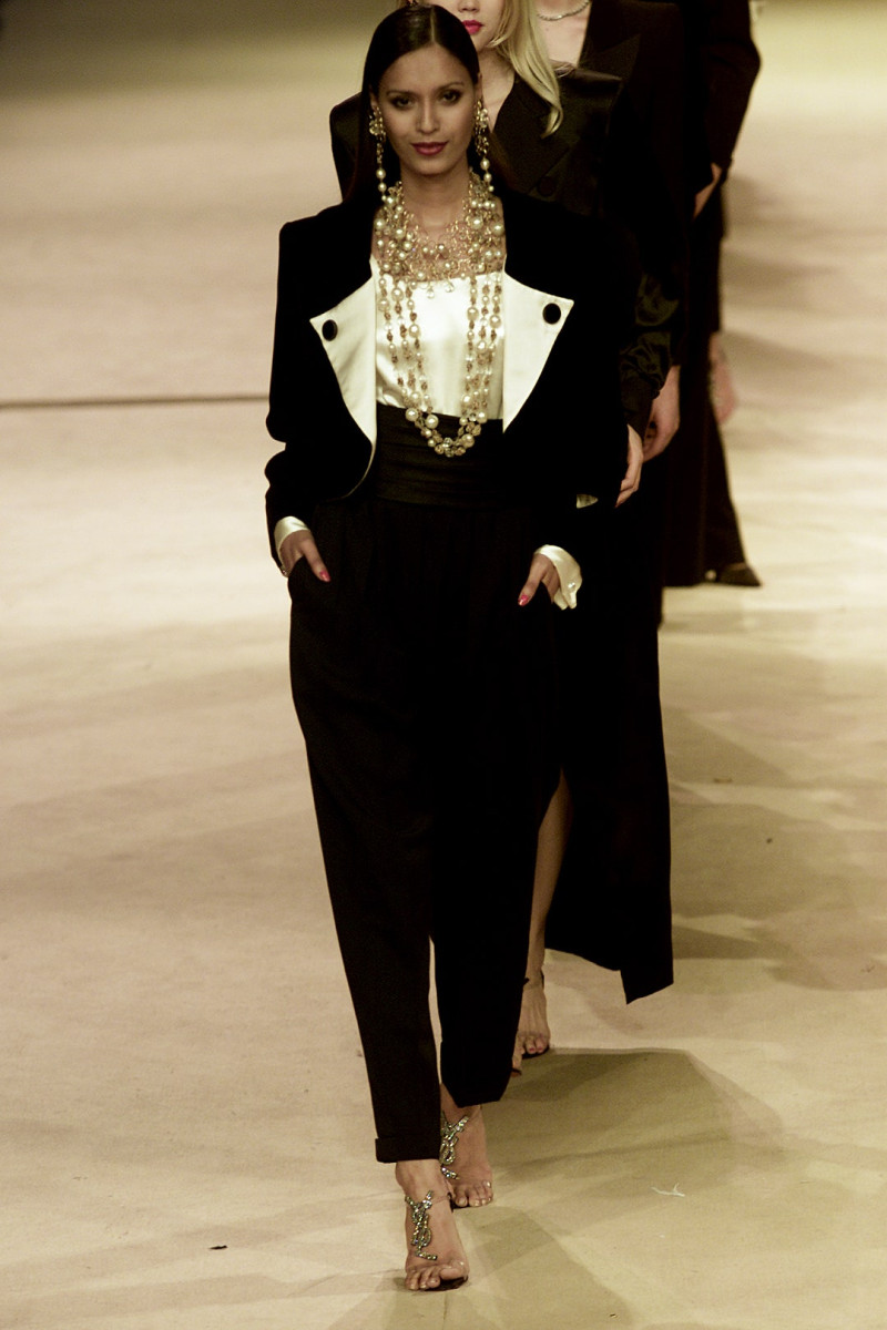 Saint Laurent fashion show for Spring/Summer 2002
