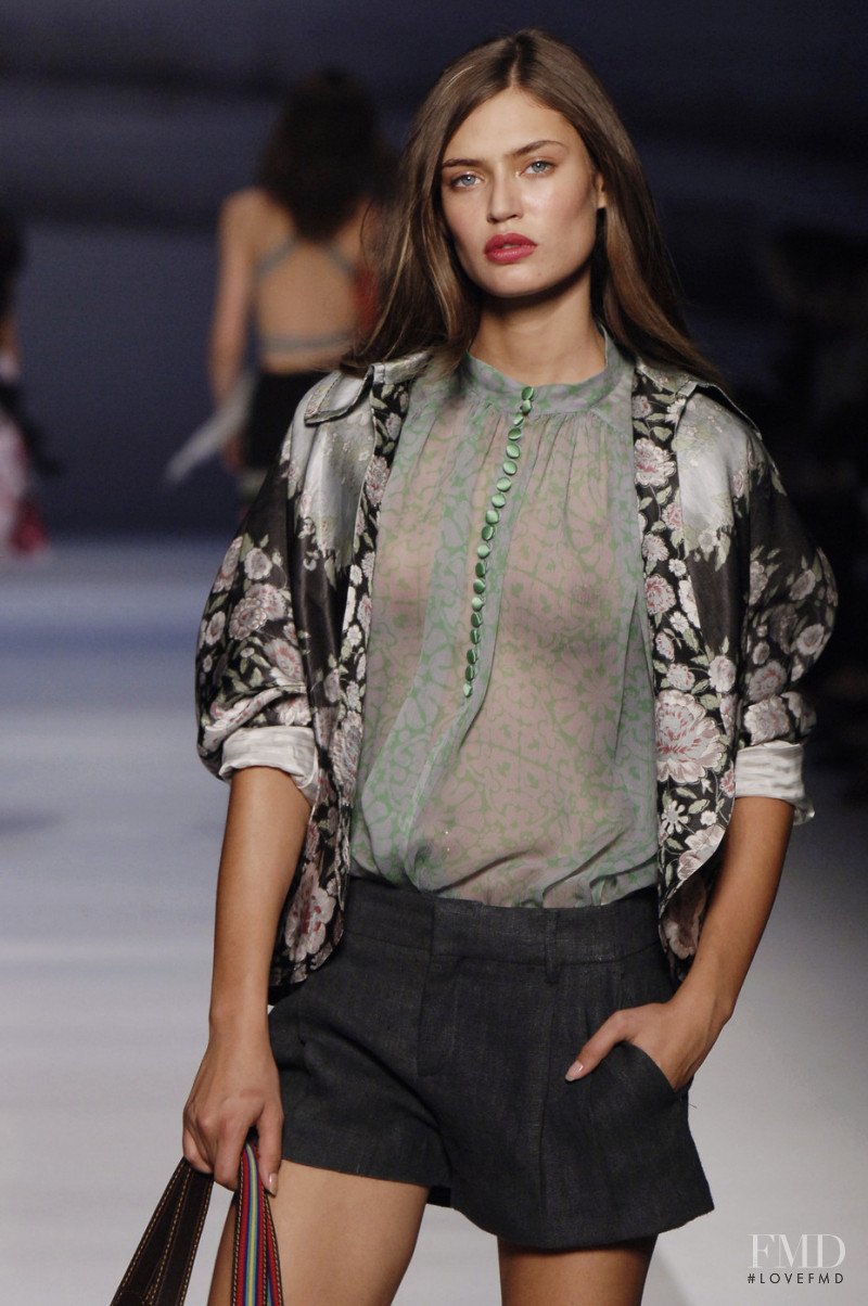 Bianca Balti featured in  the Etro fashion show for Spring/Summer 2006