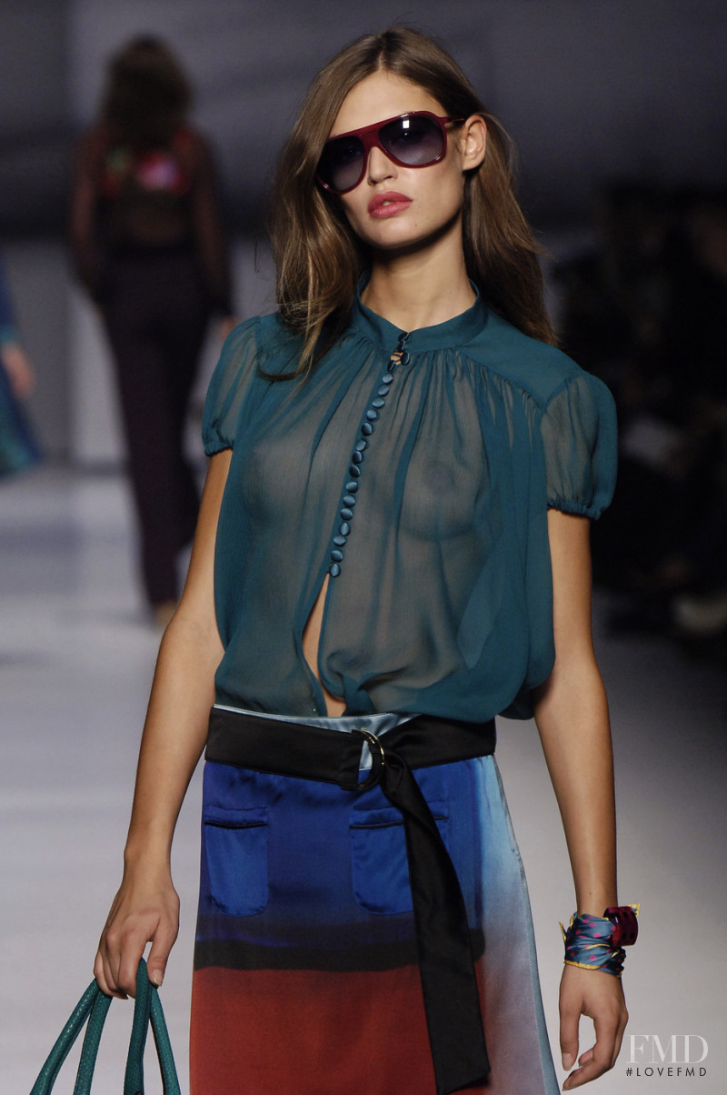 Bianca Balti featured in  the Etro fashion show for Spring/Summer 2006