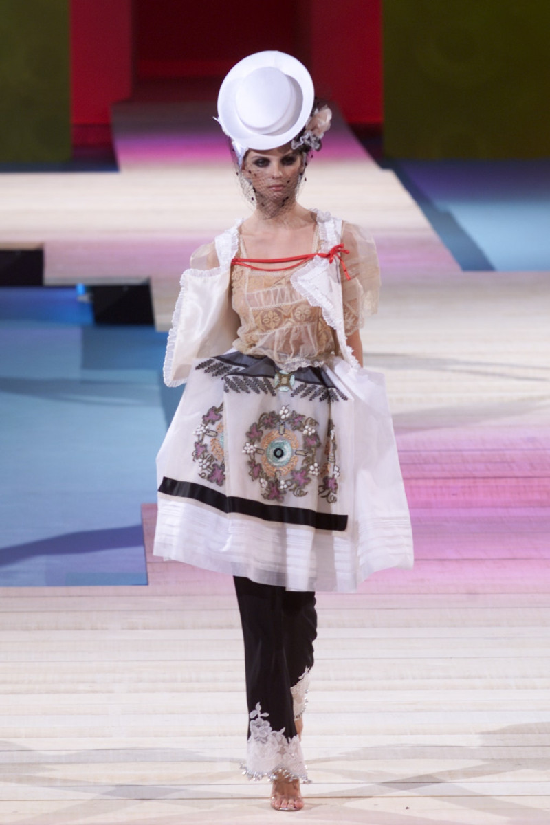 Christian Lacroix Couture fashion show for Spring/Summer 2002