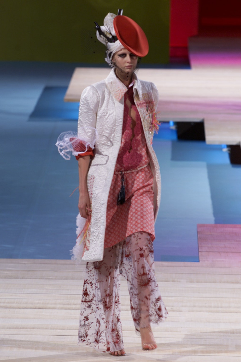 Christian Lacroix Couture fashion show for Spring/Summer 2002