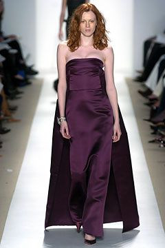Oscar de la Renta fashion show for Autumn/Winter 2004