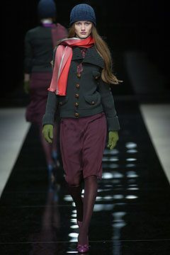 Burberry Prorsum fashion show for Autumn/Winter 2004