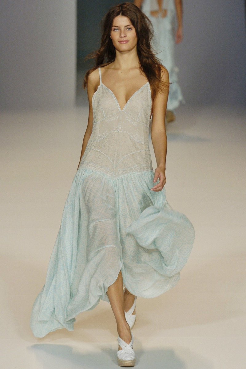 Isabeli Fontana featured in  the Stella McCartney fashion show for Spring/Summer 2005