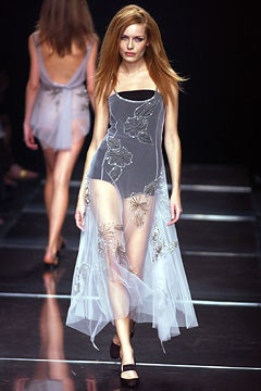 Alberta Ferretti fashion show for Spring/Summer 2003