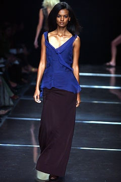Alberta Ferretti fashion show for Spring/Summer 2003