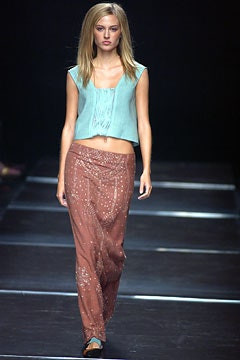 Alberta Ferretti fashion show for Spring/Summer 2003