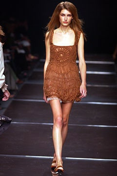 Alberta Ferretti fashion show for Spring/Summer 2003