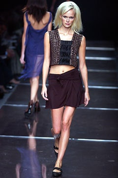 Alberta Ferretti fashion show for Spring/Summer 2003