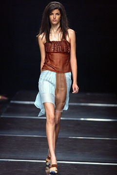 Alberta Ferretti fashion show for Spring/Summer 2003