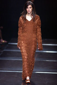Alberta Ferretti fashion show for Spring/Summer 2003