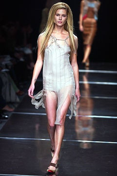 Alberta Ferretti fashion show for Spring/Summer 2003