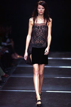 Alberta Ferretti fashion show for Spring/Summer 2003