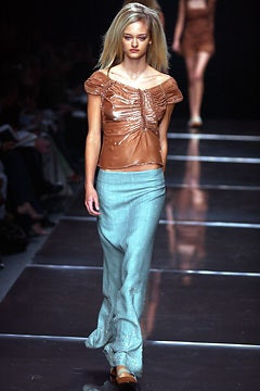 Alberta Ferretti fashion show for Spring/Summer 2003
