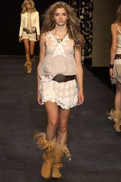 Anna Molinari fashion show for Spring/Summer 2004