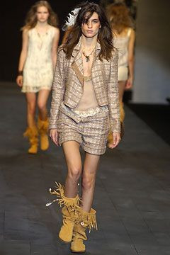 Anna Molinari fashion show for Spring/Summer 2004