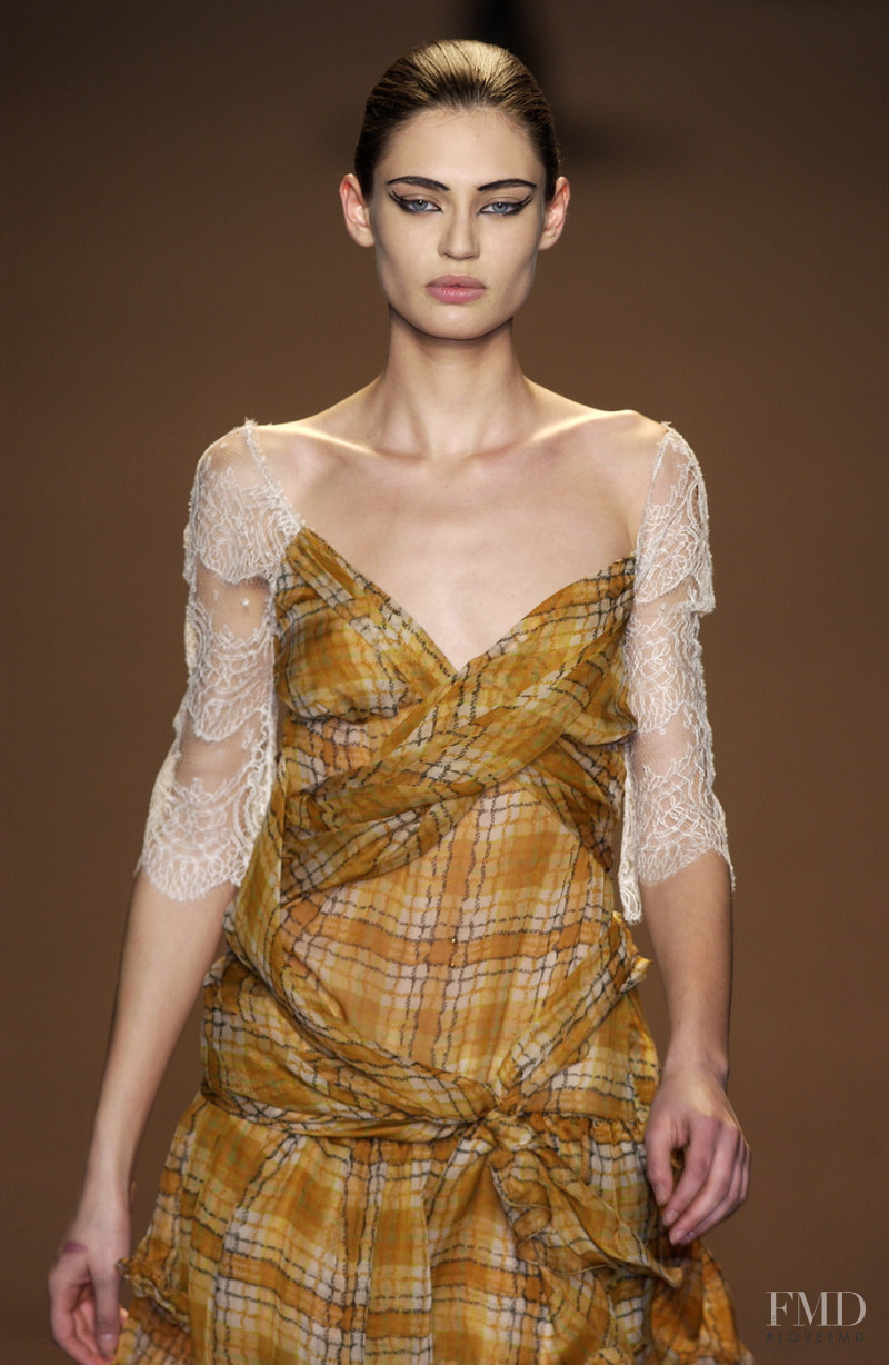 Bianca Balti featured in  the Anna Molinari fashion show for Autumn/Winter 2005