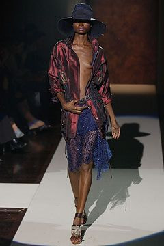 Gianfranco Ferré fashion show for Spring/Summer 2004