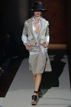 Gianfranco Ferré fashion show for Spring/Summer 2004