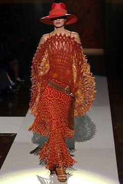 Gianfranco Ferré fashion show for Spring/Summer 2004