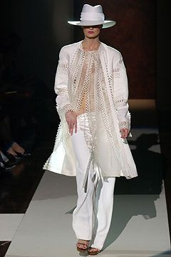 Gianfranco Ferré fashion show for Spring/Summer 2004