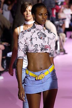 D&G fashion show for Spring/Summer 2004