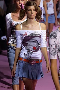 D&G fashion show for Spring/Summer 2004