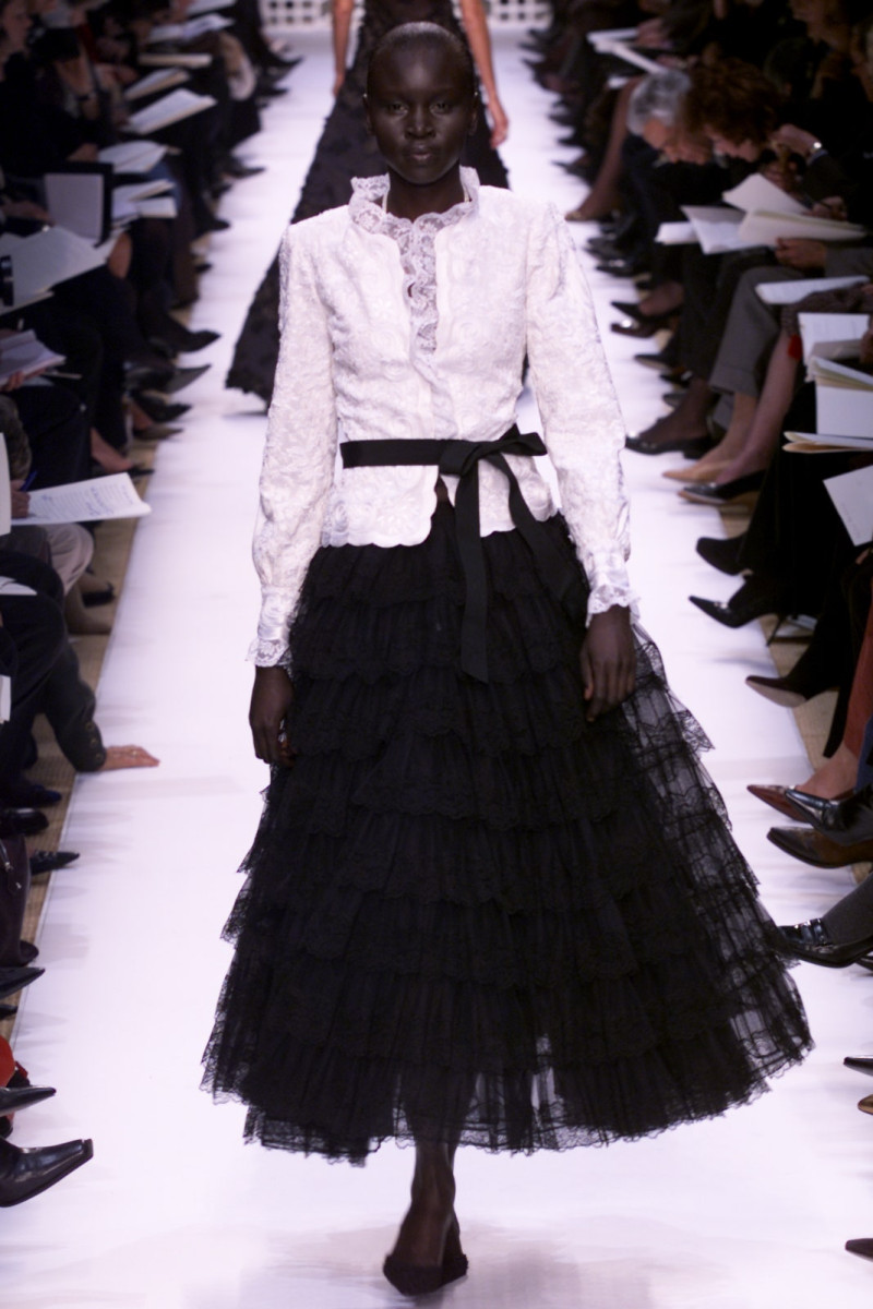 Balmain fashion show for Spring/Summer 2002