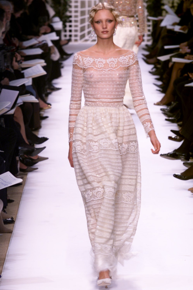 Balmain fashion show for Spring/Summer 2002