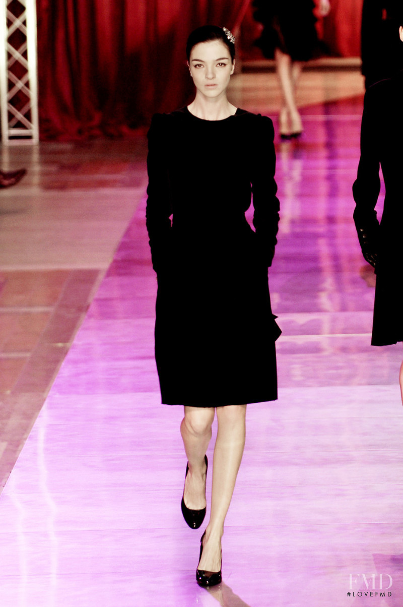 Mariacarla Boscono featured in  the Lanvin fashion show for Autumn/Winter 2005