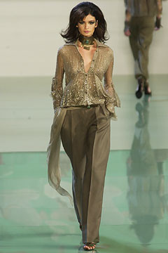 Valentino fashion show for Spring/Summer 2003