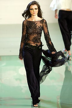 Valentino fashion show for Spring/Summer 2003