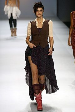 Jean-Paul Gaultier fashion show for Spring/Summer 2004