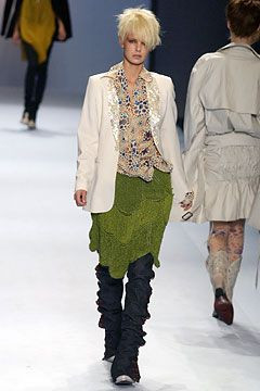 Jean-Paul Gaultier fashion show for Spring/Summer 2004