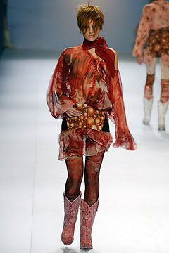 Jean-Paul Gaultier fashion show for Spring/Summer 2004