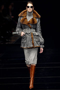 Gianfranco Ferré fashion show for Autumn/Winter 2002