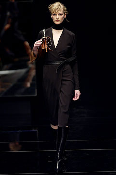 Gianfranco Ferré fashion show for Autumn/Winter 2002