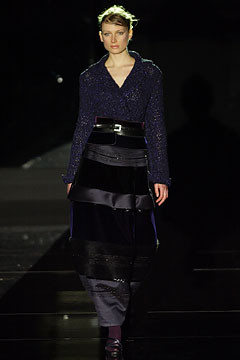 Gianfranco Ferré fashion show for Autumn/Winter 2002