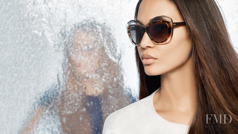 Joan Smalls featured in  the Fendi advertisement for Spring/Summer 2014