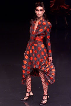 Alexander McQueen fashion show for Spring/Summer 2002
