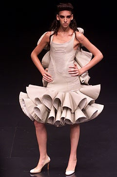 Alexander McQueen fashion show for Spring/Summer 2002